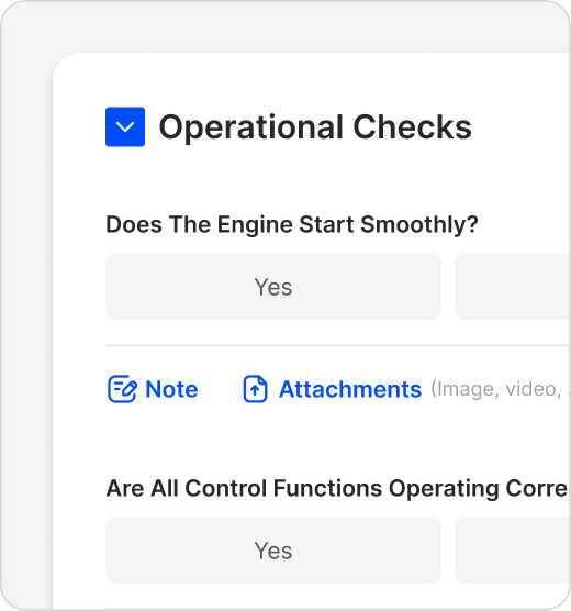 Structured building checks