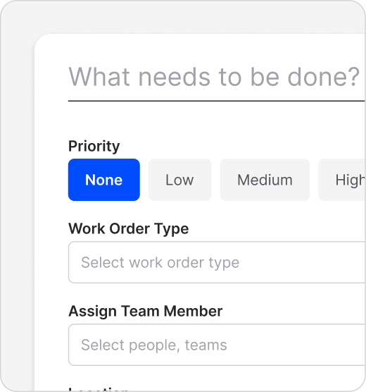 Smart maintenance workflows