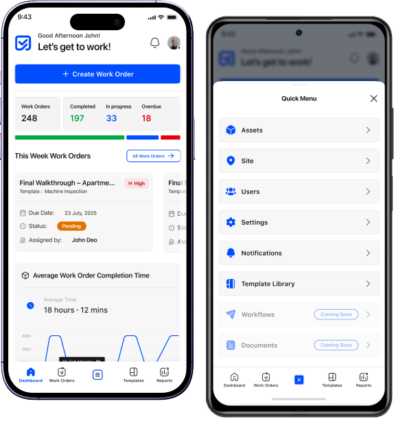 Mobile App Screen