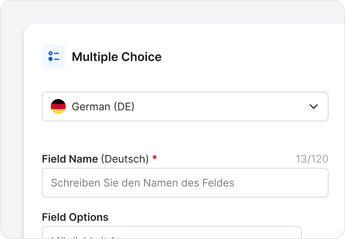 Multi Language Support