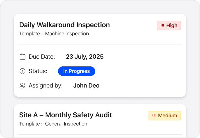 Task & Work Order Access