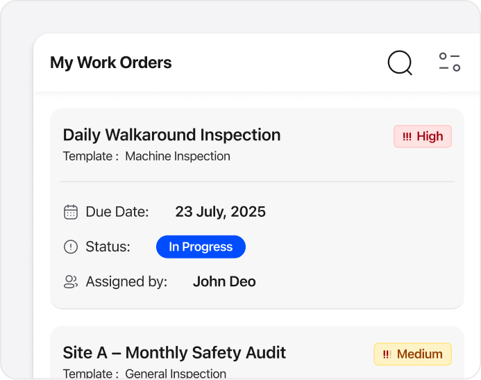 Work Orders
