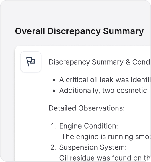 AI-generated discrepancies